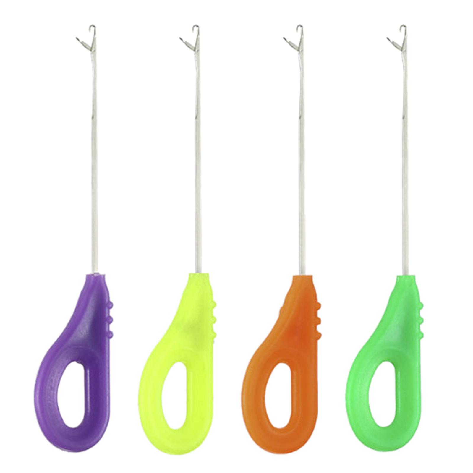 

4lots Fishing Baiting Rigs Tool Fishing Needle Penetrating Drillers Fish Tool for Baits Hole Punching Piercing