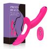 7 Speeds Strapless Strapon Dildo Vibrator Female Double Vibrating G Spot Adult Sex Toys for Women Couple Anal Prostate Massager