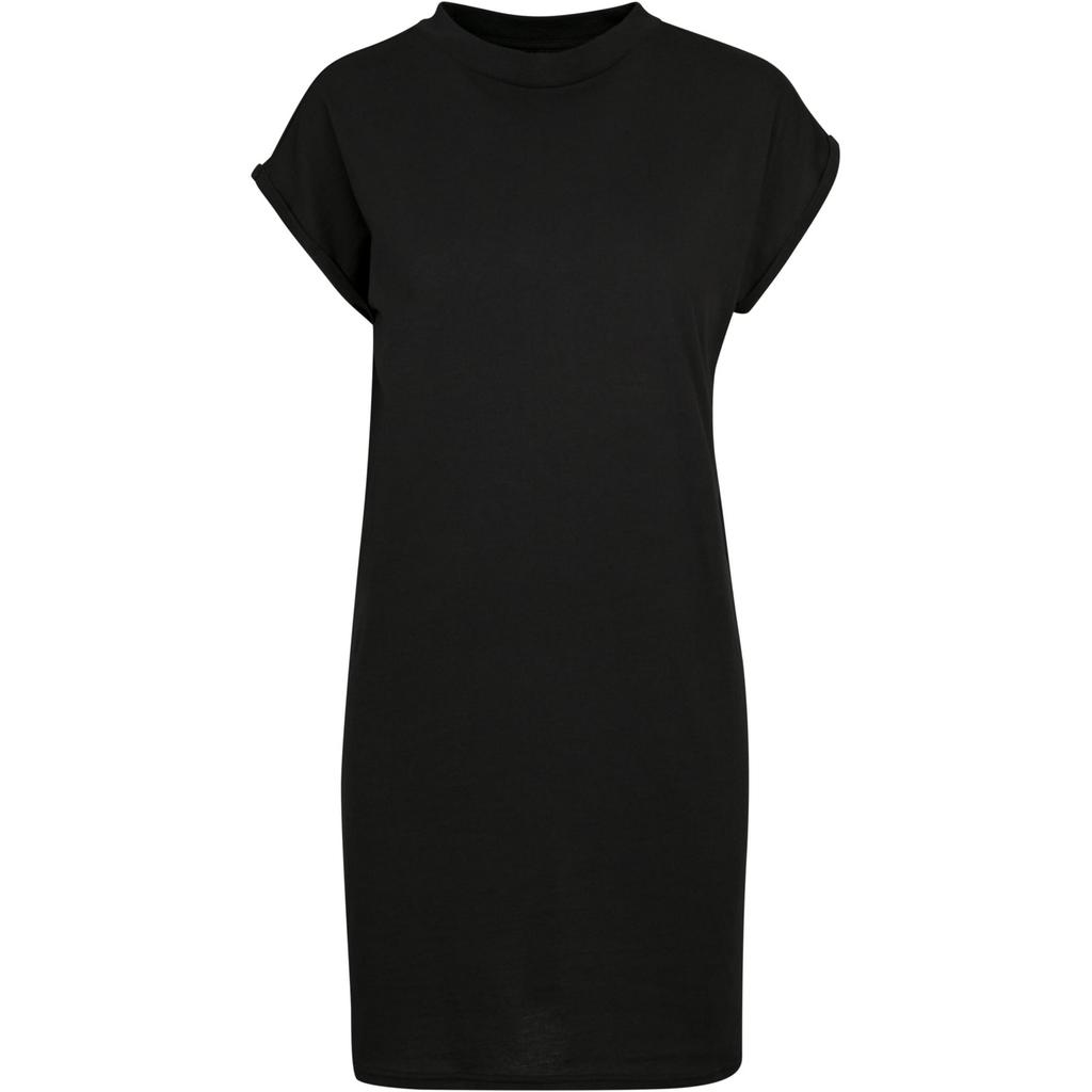 Build Your Brand Womens/Ladies Extended Shoulder Casual Dress