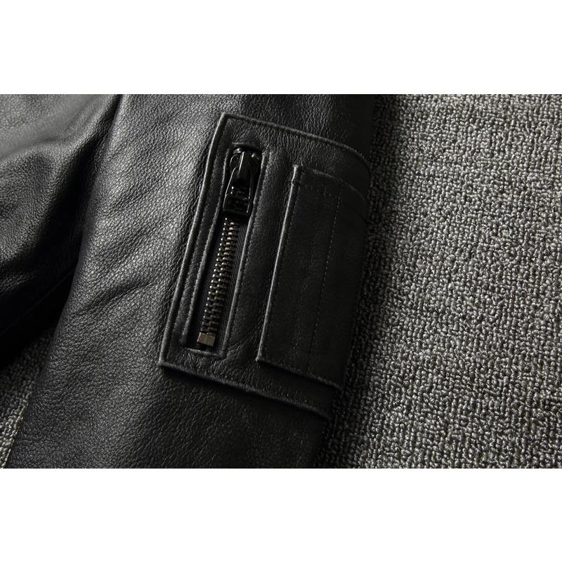 Chinese Size Vintage Genuine Leather Jacket Men Real Cowhide Air Force Flight Suit A2 Pilot Jacket Bomber Jacket Jaquetas Masculina