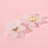 Unique Flower Studs Earrings Waterproof Earrings Fashion Earrings Resin Texture Suitable for Various Occasion Wear