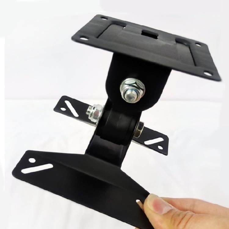 Compactly Space Saving Wall Mount Bracket for 14-24Inch LED TVs and Monitors Ideal for Small Areas Angle Adjustment