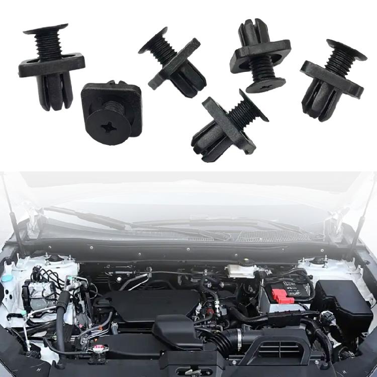 Vehicle Undercovers Fastener Clip Anti Detachment Car Rivet Fastener Bumper Clip Retainer 91514-TG1-T01