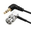 ZBLZGP 3.5mm TRS Jack To BNC Timecode Cable for Tentacle Sync and ARRI Cameras Right-Angle Bidirectional 20 Inch