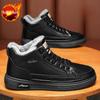 Male Winter Sneaker Shoes Lace Up Platform Men's Snow Sport Boots Casual High Quality Comfortable Fashion Brands New in Fleece