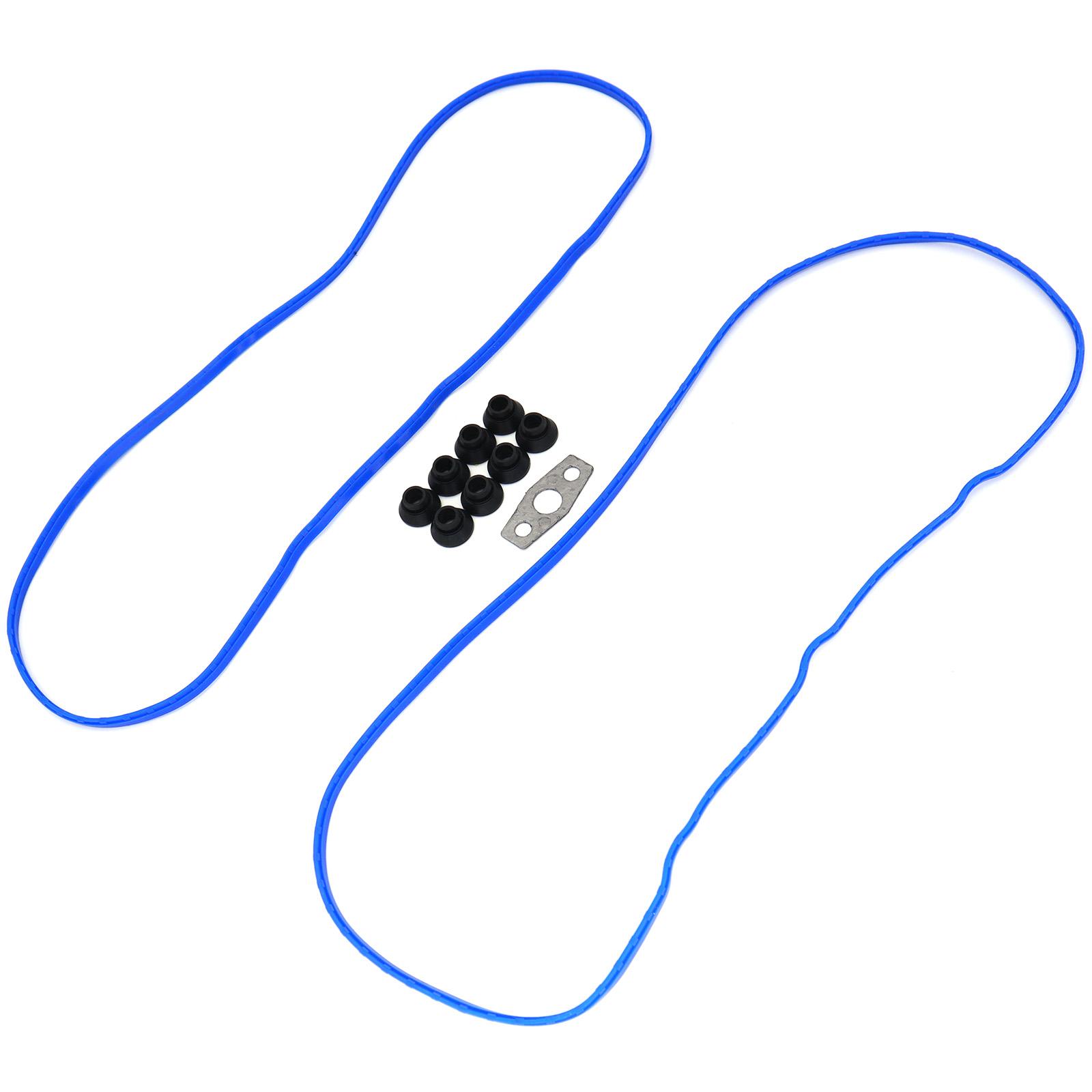 

Для Chevrolet Suburban Silverado Suburban GMC LS3 Hummer Pontiac Buick Rainier 3.6L 4.8L 5.3L 6.0L 7.2L 1997-2016 прокладка крышки клапана двигателя 12612045 синий