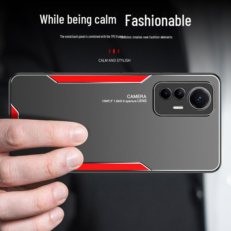 Full Package Matte Metal Aluminum Alloy Blade for Xiaomi 12 Lite/12S/Ultra/Mi 12T Pro Mobile Phones