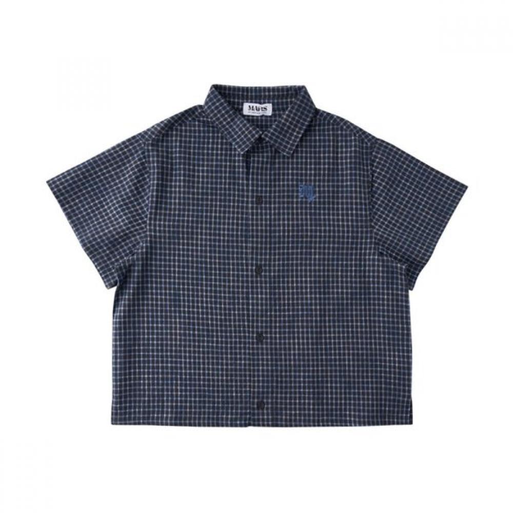 

Little Ground Mars Boxy Check 5 Shirt 7631g 210 01 CHECK/165