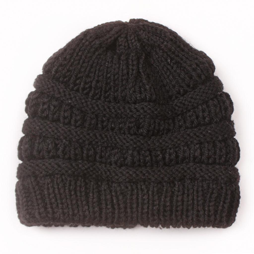 European & American Kids' Knitted Baby Wool Hat – Warm, Candy-Colored for Autumn & Winter