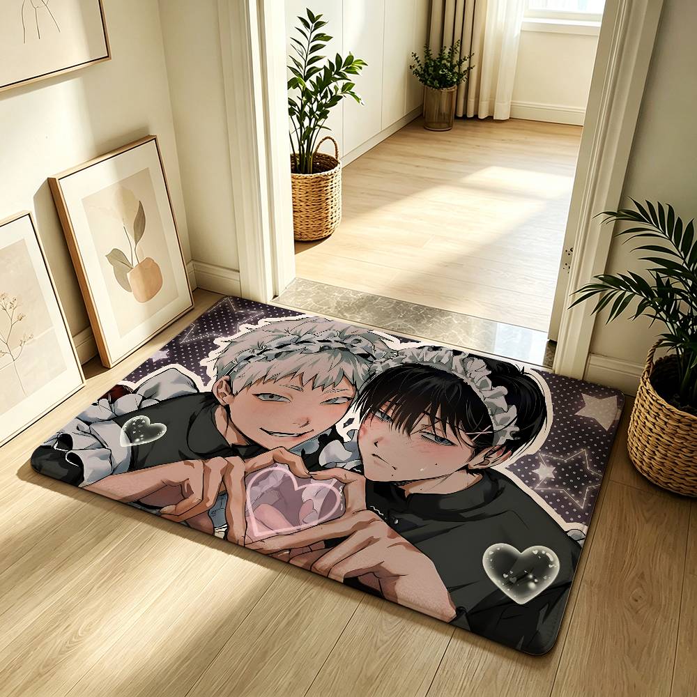 Anime T-the Summer Hikaru Died Carpet Bathroom Anti-slip Mat Door Mat Home Decoration Mat Entrance Door Mat Scratch-resistant