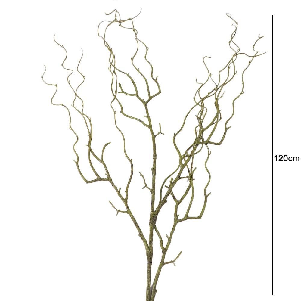 120cm Artificial Willow Deadwood Plastic Realistic Simulation Tree Branch Luxury Elegant Fake Plant Home Garden Decor