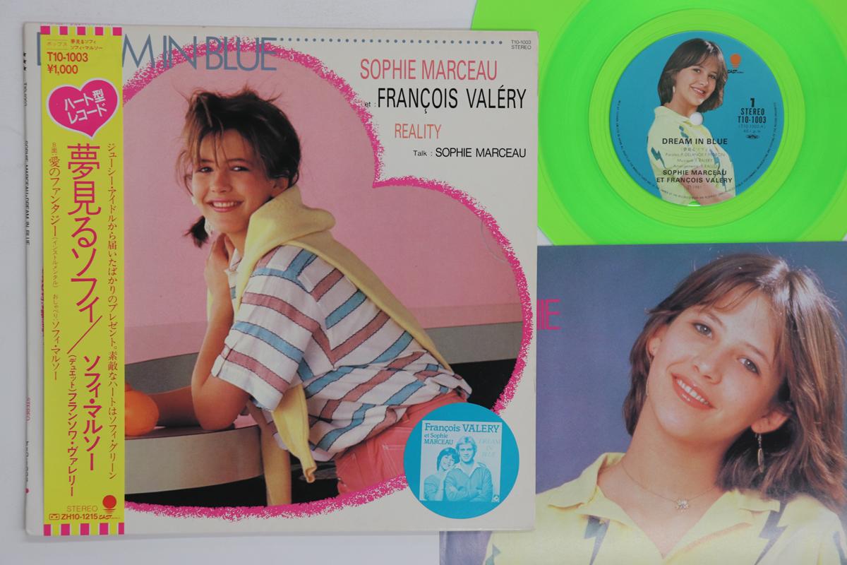 

10inch Record SOPHIE MARCEAU Dream In Blue T101003 EASTWOOD 1981 Japan Obi Pop Used