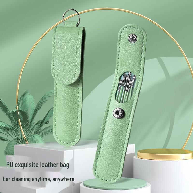 Fumaide 6-Piece Stainless Steel Earpick Set