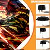 Demon Slayer Druckschirm Automatisches Öffnen/Schließen - Tragbares faltbares Design - Tägliche Nutzung für Reisen/Outdoor - Geschenk zum Geburtstag