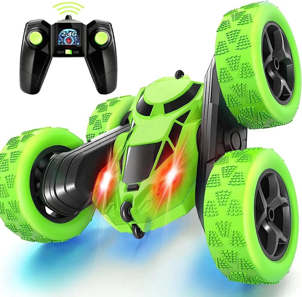 Rc Stunt Car Children Double Sided Flip 2.4G Remote Control 360 Deree Rotation Off Road Drift Rc Car Gifts For Kids Adults Boys