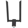 WiFi Adapter Dual 5Dbi Antenna 802.11ac 5G 2.4G USB3.0 1200Mbps High Gain USB Network Card for Laptop Desktop PC