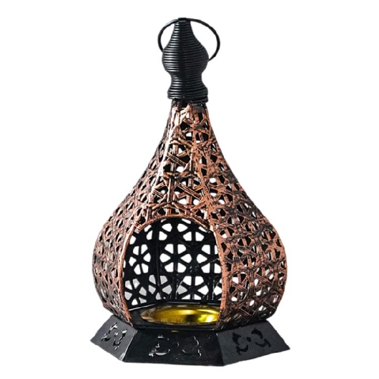 Sophisticated Gourd Candle Holder, for Adding Touch of Elegances To Any Indoor Setting Candle Holder Table Accessories