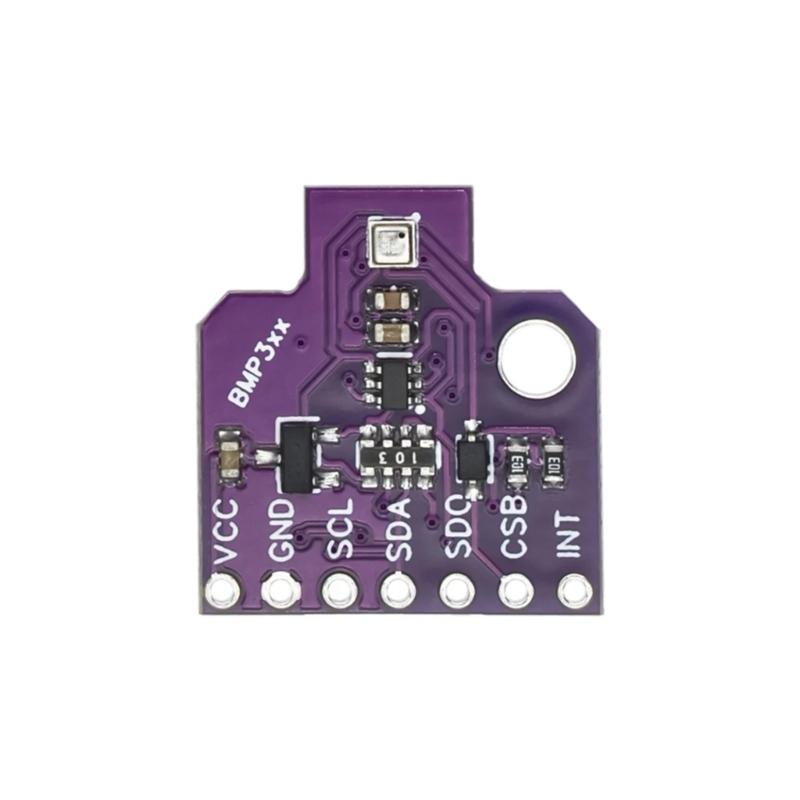 Industrial Bmp388L Digital Atmospheric Pressure Sensory Altimeter Module 24 Bit Air Pressure Module I2C Communication