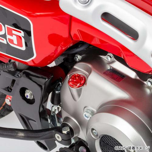 ZETA RACING Oil Filler Cap Red CT125 (JA55) GROM125 MONKEY125 CRF250L/M/RALLY CL250 CR/CRF YZ/YZF SEROW225 WR250R/X KLX Wiring Hole Width Across Flats