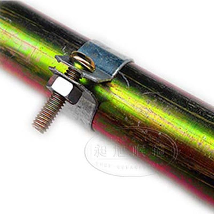 10pcs Ground Wire Pipe Clamp Ground Clamp Pipe Clamp Racket Clamp U-clamp Stainless Steel Pipe Clamp