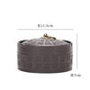 Living Room Purple Clay Ashtray with Lid Anti Fly Ash Smoke Vintage Ceramic Home Decor Ornaments Large Capacity Ashtray