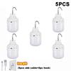 1-10pcs Outdoor USB Rechargeable LED Lamp Bulbs High Brightness Emergency Light Hook Up Camping Portable Lantern Night Lights