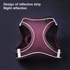 Pet Vest Harness with Leash Breathable Mesh Reflective Step-in Adjustable Buckle No Pull Escape-proof Small Dog Puppy Cat Chest Harness Pet Supplies