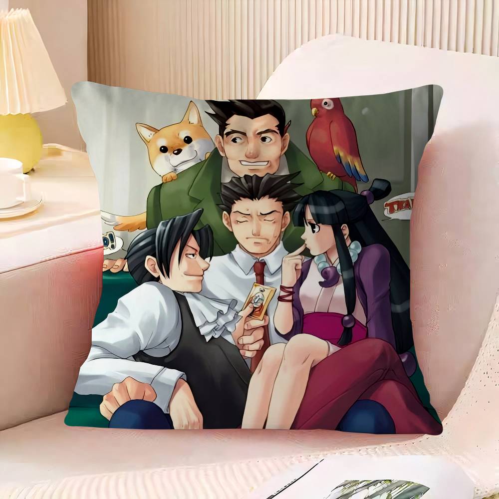 

A-Ace A-Attorney Cushion Cover Inches Farmhouse Decor Home Throw Pillow Covers For Couch Decorations 16x16Inch