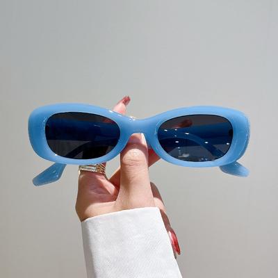 Fashion Small Frame Vintage Oval Sunglasses Women Men Luxury Brand Designer Punk Sun Glasses UV400 Protection