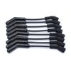 Ceramic Black 500 Ohms/ft High Performance Spark Plug Wire Set 9070CK Extreme 9000 8mm 135° For Car Replacement for 05-11 GM LS