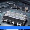 Portable USB Power 3S Battery Charger With 3 Slots and Safety Protections For Remote Control Vehicles