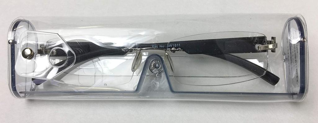 Stylish Reading Glasses F015S1 [Hackberry] [+1.0]