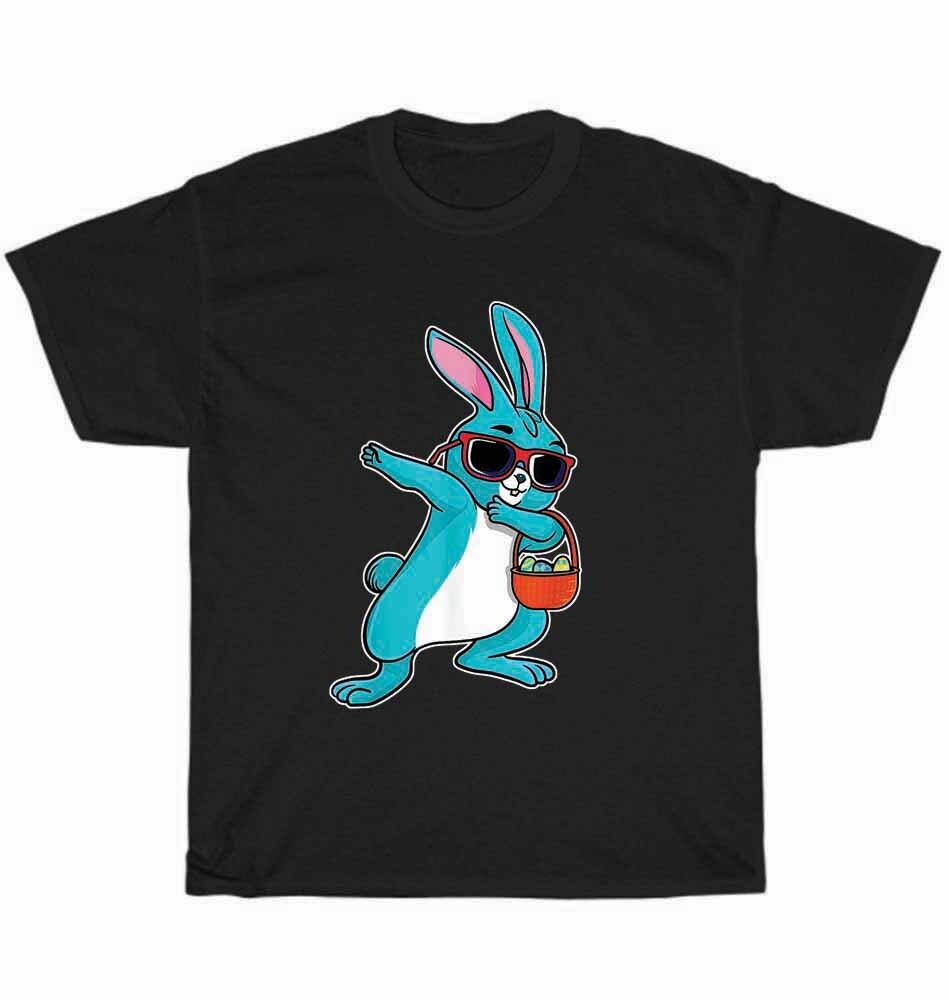 

Dabbing Easter Bunny Dab Dance Easter Day Basket T-Shirt Unisex Funny Tee Gift 2XL
