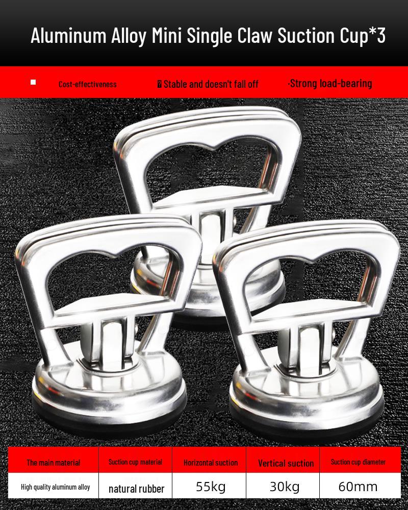 Aluminum Buckle Plate Tool: Ceiling and Floor Tile Suction Lifter