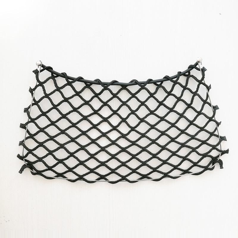Rear Trunk Boot Net String Bag Storage Cargo Mesh For Benz Smart Fortwo 451 чёрный