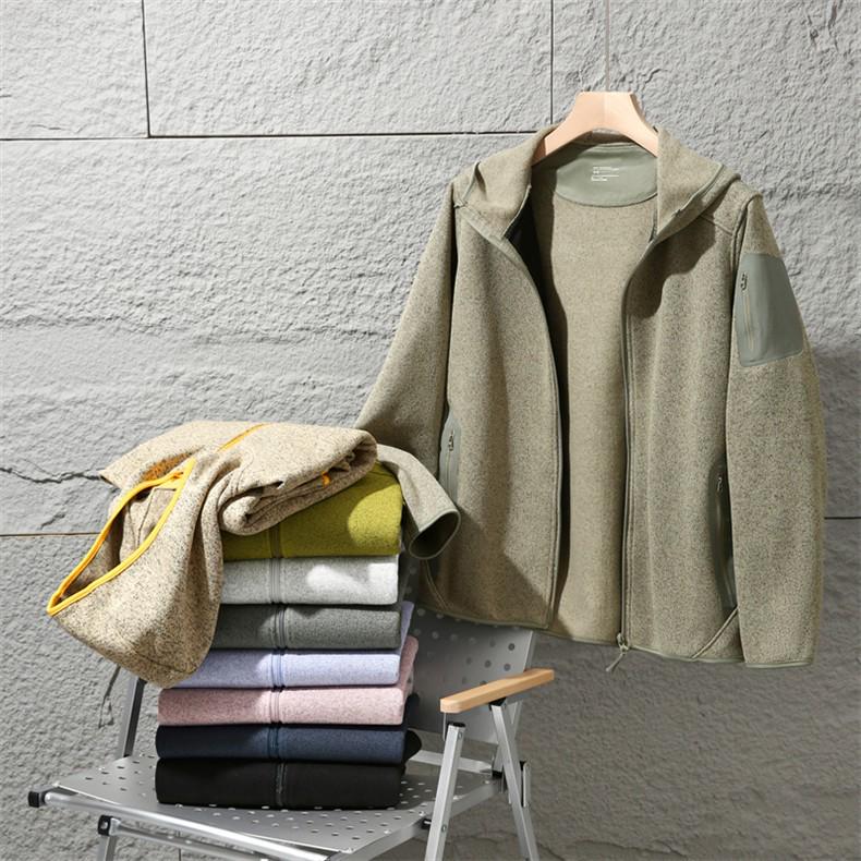 Bird-Inspired Fleece-Lined Jacket/Hoodie: Cozy Heat-Retaining Style for Couples This Autumn & Winter.