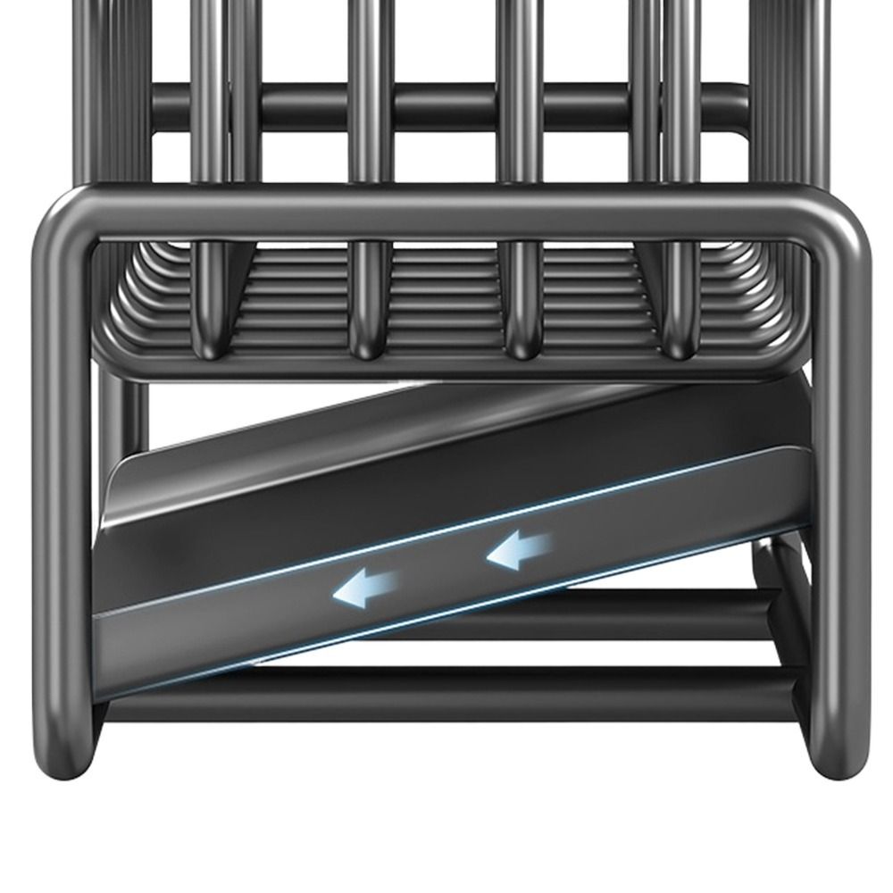 Large Capacity Kitchen Sink Drain Rack Self-draining Sink Shelf Soap Sponge Holder  for Home