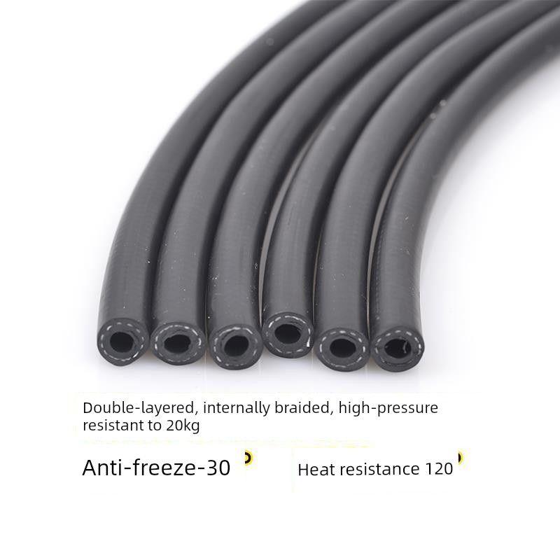Car Air Pump Hose M6 Thread Car Tire Inflator Nozzle Portable Air Pump Tube
