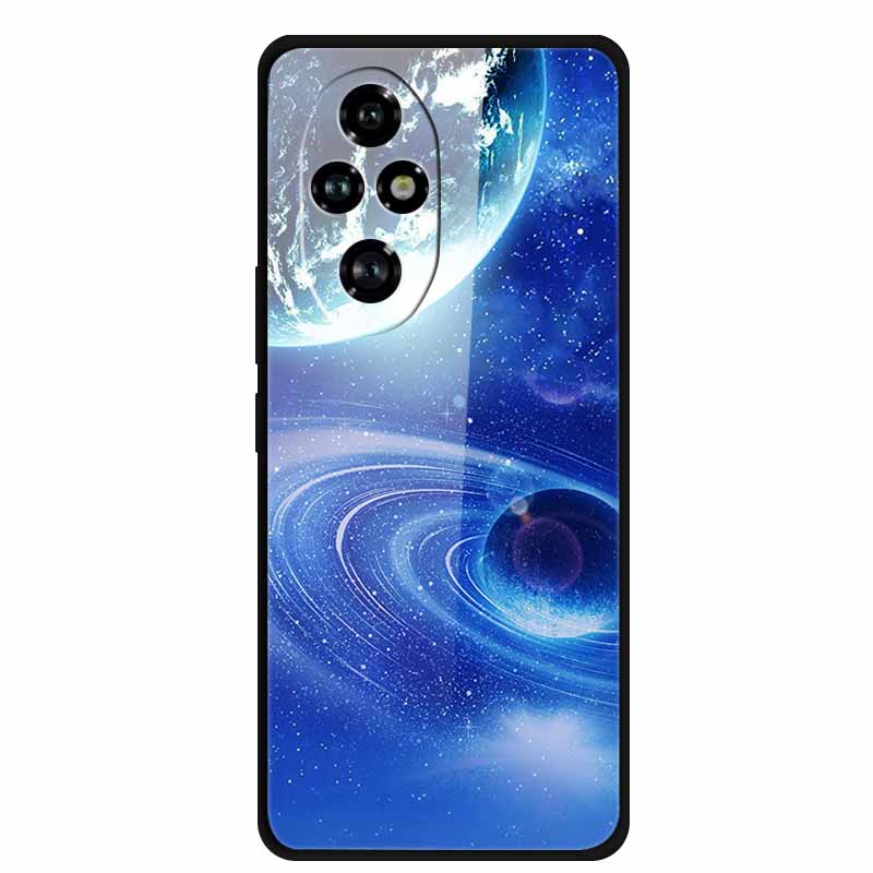 Tempered Glass Case For Honor 200 Pro Case Hard Phone Back Cover Soft Bumper For Honor 200 Pro Case Honor200 Pro 200Pro Bag Capa