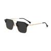 Double Beam Pilot Myopia Sunglasses Men's UV Resistant Sunglasses for Driving Fishing High Definition Short Sight Sun Glasses