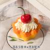 Simulation Fruit Egg Tart Model Fake Cream Cake French Bread Window Display Samples Birthday Dessert Ornament Photography Props
