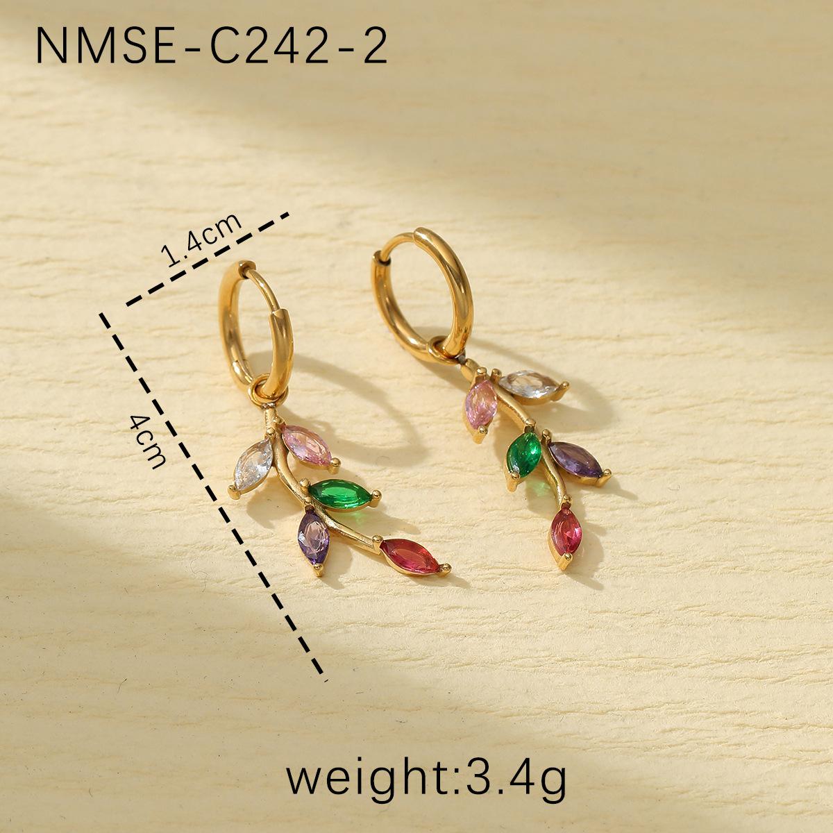 GEMCHIC Women s Fashion Eel Earrings European American Hot Sale Sweet High-End Sense Stainless Steel Stud Earrings