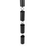Aluminum Alloy Cylinder Rain Chain 39.4in Decorative Rain Catcher Chain for Gutters Rain Gutter Downspout