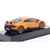 Lamborghini Huracan Performante 1/43 Scale Diecast Model Car (Orange) 2017 with Case [Parallel Import]