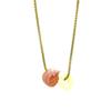 Collana con fiori in acrilico: Catena per maglione colorata, creativa e leggera di lusso per donna