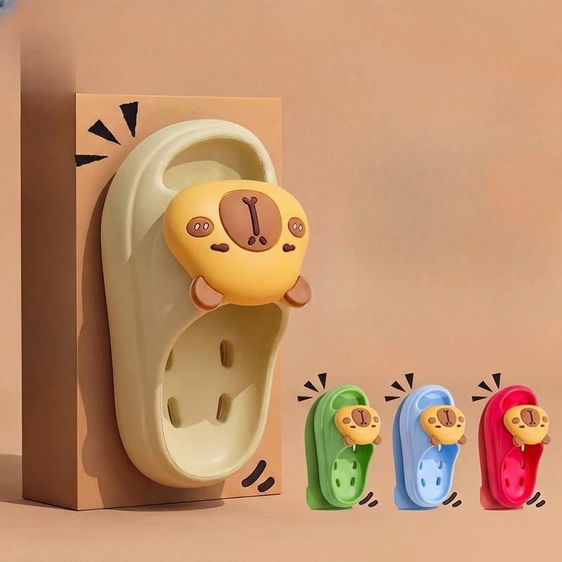 Cartoon Shoes, Flip-flops for Boys and Girls, Anti-slip, Suitable for Home Use, Water-proof