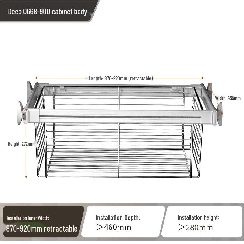 Étagère télescopique extensible pour rangement de pantalons dans une armoire