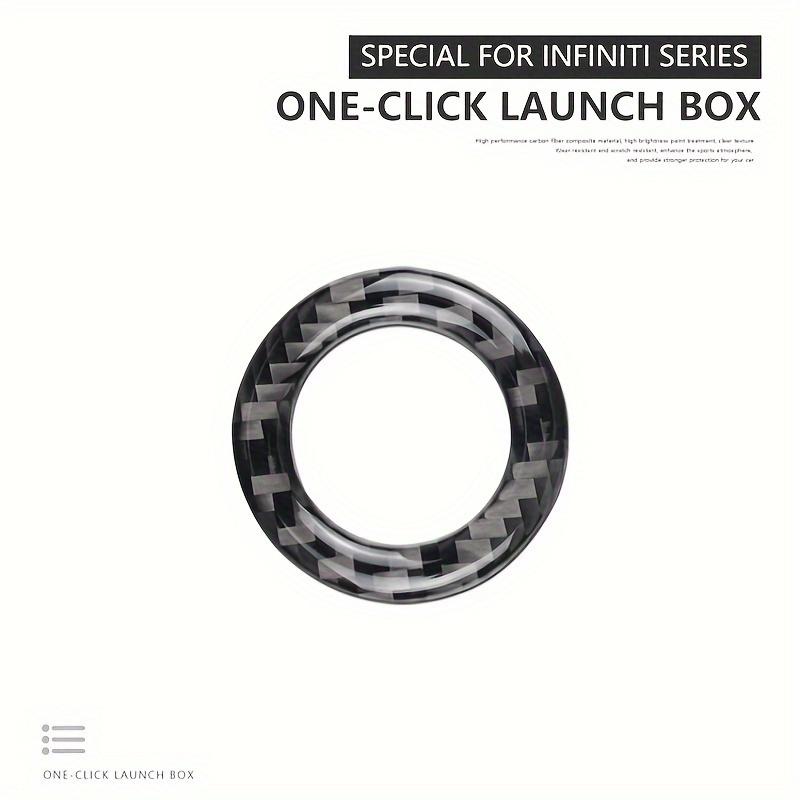 Car One Key Start Cover Decorative Cover Car Interior Accessories