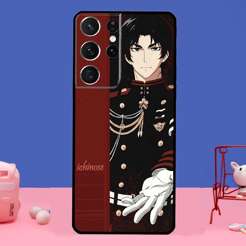 Guren Ichinose Owari No Seraph Case For Samsung Galaxy S21 S22 Ultra S20 FE S8 S9 S10 Note 10 Plus Note 20 Ultra Coque
