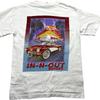 Vintage In-N-Out Burger Hanes T-Shirt Mens S White Graphic Print Cotton Corvette Unisex T-Shirt